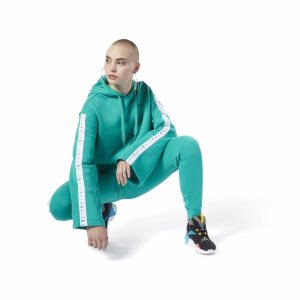 Reebok Classic Vector Jogger Hosen Damen - Türkis - DE 605-JDO